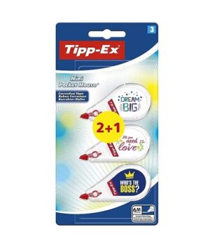 Bic Διορθ.Ταινία TIPP-EX MINI POCKET MOUSE DECORATED B/2+1 8516807 - Bic