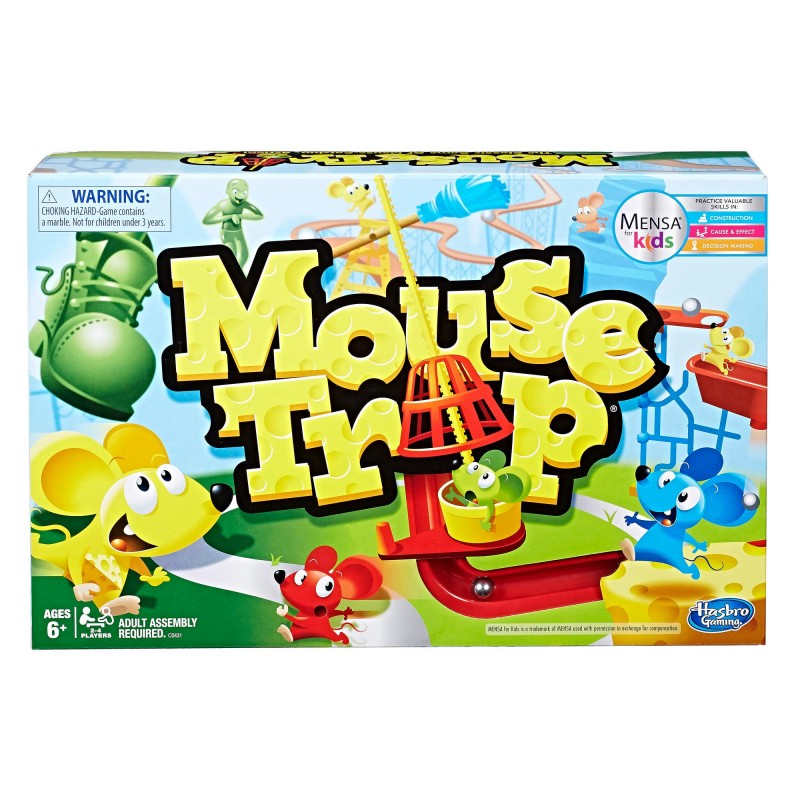 Hasbro Gaming Επιτραπέζιο Mousetrap - Ποντικοπαγίδα C0431 - Hasbro Gaming