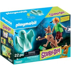 Playmobil Scooby-Doo  Ο Σκούμπι και ο Σάγκι με ένα φάντασμα 70287 - Playmobil