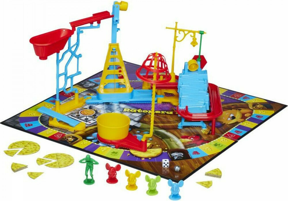 Hasbro Gaming Επιτραπέζιο Mousetrap - Ποντικοπαγίδα C0431 - Hasbro Gaming