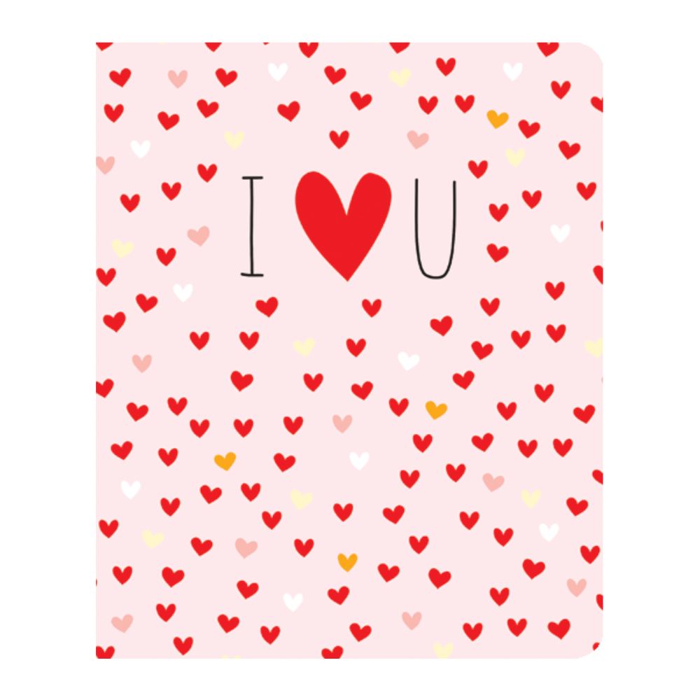 Fun Creations Ευχετήρια Κάρτα Petite I Love You με Καρδιές 14x11.5εκ. - Fun Creations