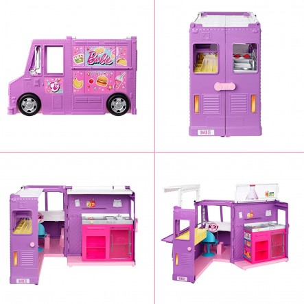 λαμπάδα barbie fresh n fun food truck καντίνα gmw07 - Barbie