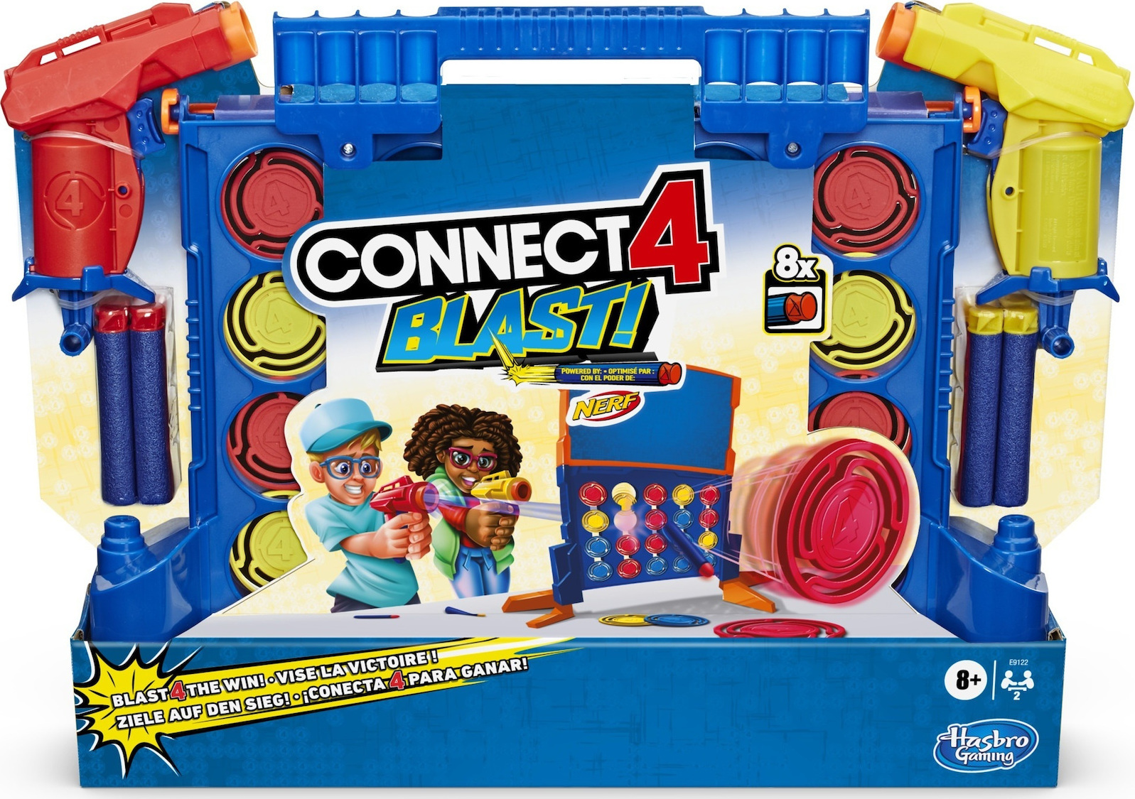 Hasbro Gaming Επιτραπέζιο Connect 4 Blast E9122 - Hasbro Gaming