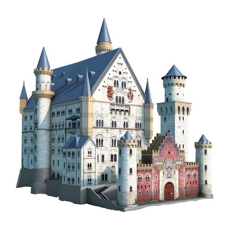 Ravensburger 3D Puzzle Maxi 216 τεμ. Κάστρο Neuschwanstein 12573 - Ravensburger