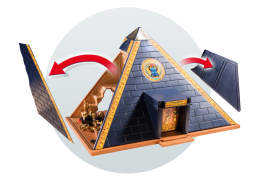 Playmobil History Πυραμίδα του Φαραώ Pharaoh's Pyramid 5386 - Playmobil, Playmobil History