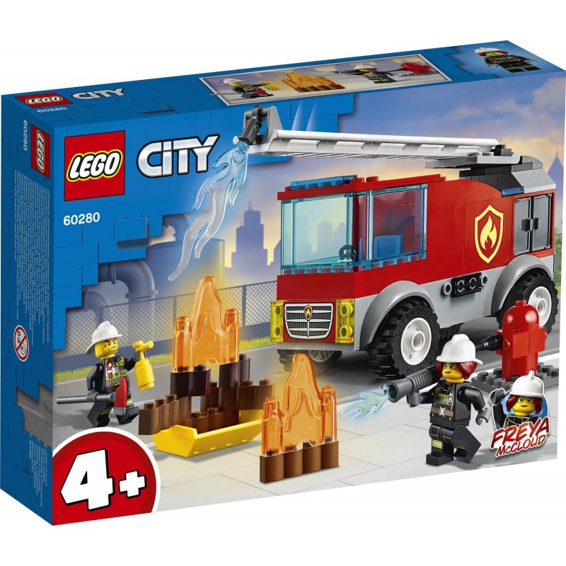 LEGO  City Πυροσβεστικό Φορτηγό με Σκάλα 60280 - LEGO, LEGO City