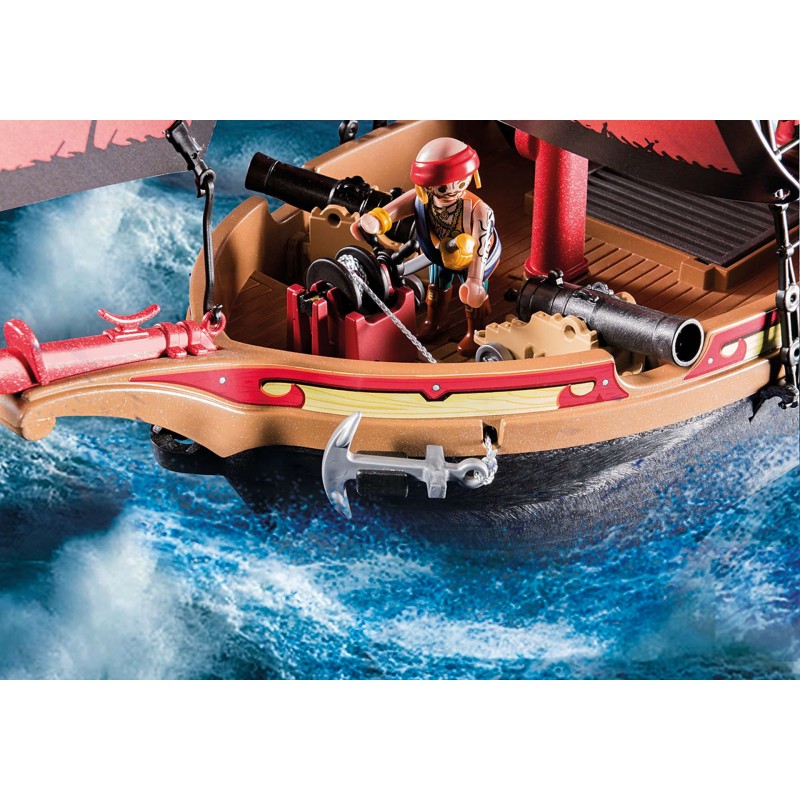 Playmobil Πειρατική Ναυαρχίδα 70411 - Playmobil, Playmobil Pirates