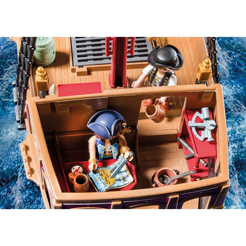 Playmobil Πειρατική Ναυαρχίδα 70411 - Playmobil, Playmobil Pirates