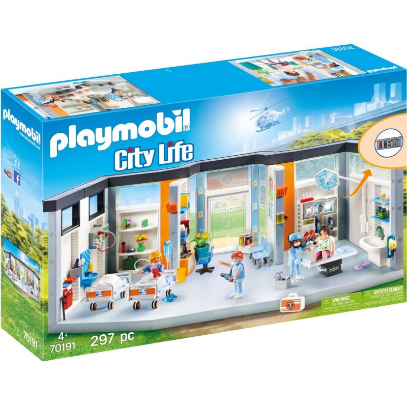 Playmobil City Life Κέντρο Υγείας 70191 - Playmobil, Playmobil City Life