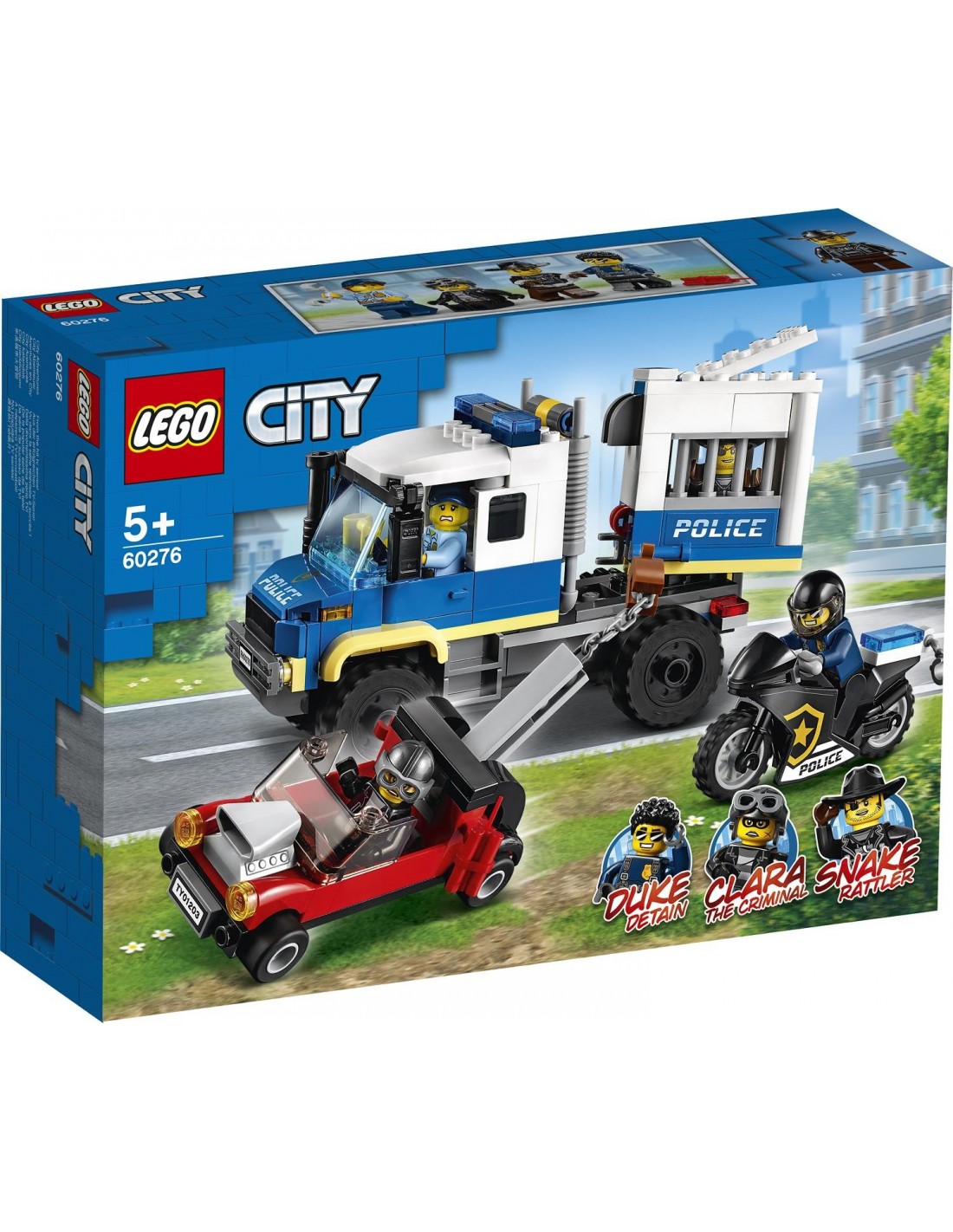 LEGO City Αστυνομικό Όχημα Μεταφοράς Κρατουμένων 60276 - LEGO, LEGO City