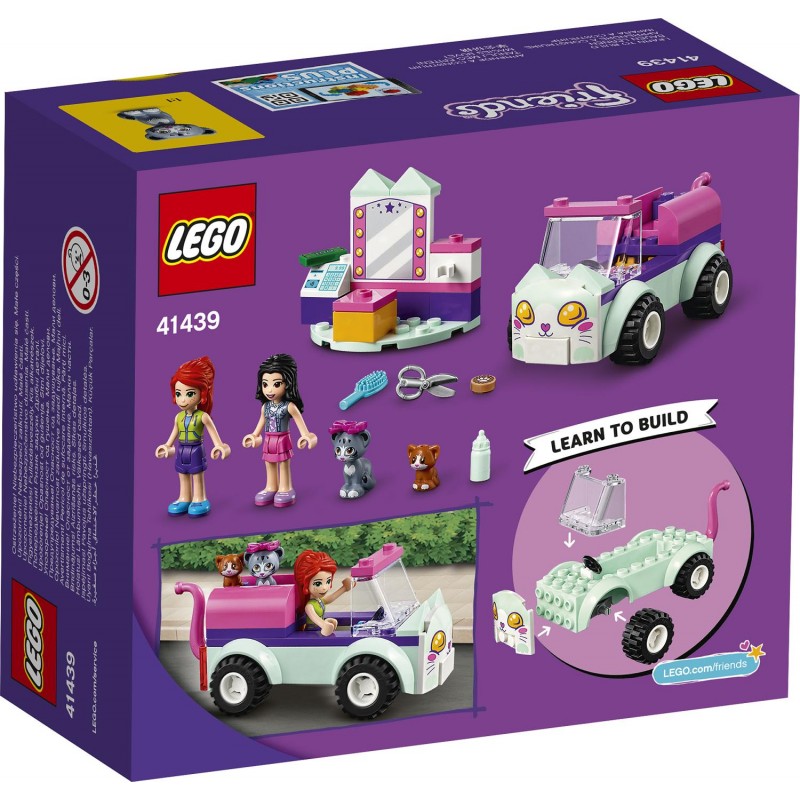 LEGO  Friends Αυτοκίνητο για Καλλωπισμό Γατών 41439 - LEGO, LEGO Friends