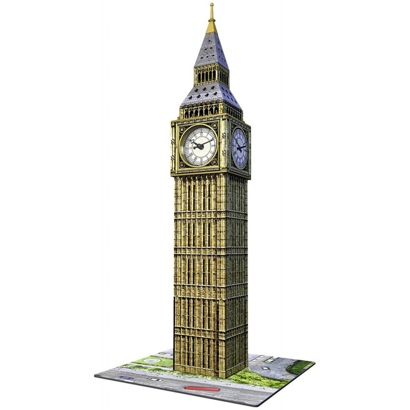 Ravensburger 3D Puzzle Midi 216 τεμ. Big Ben Ρολόι 12586 - Ravensburger