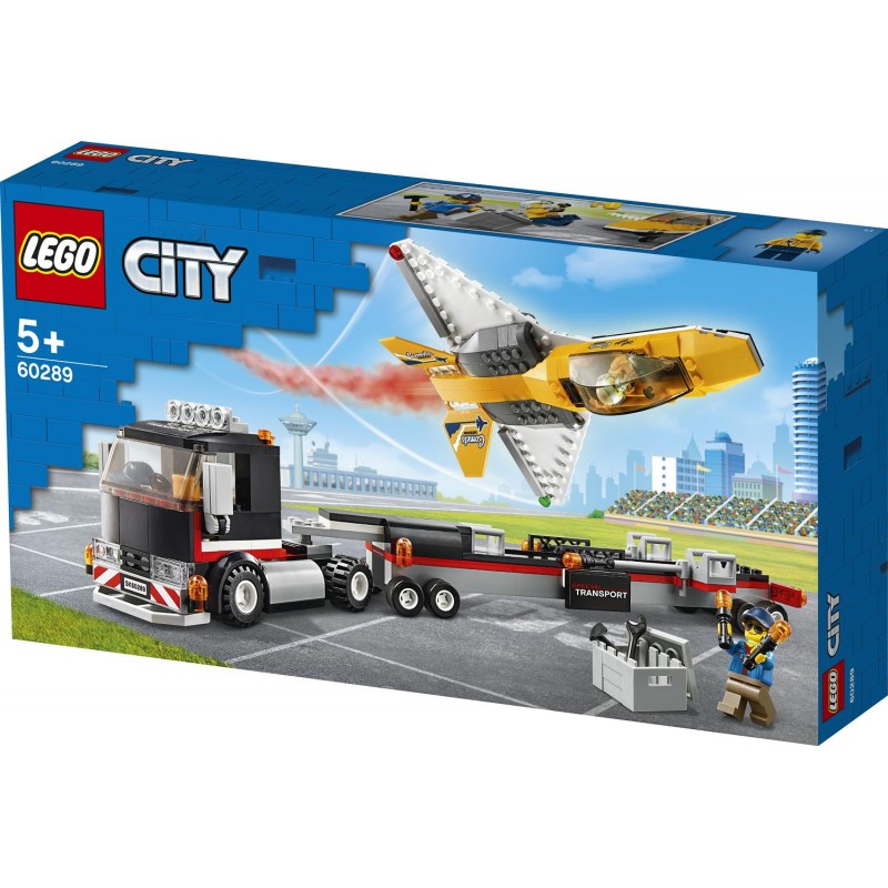 LEGO City Φορτηγό Μεταφοράς Τζετ Αεροπορικής Επίδειξης 60289 - LEGO, LEGO City