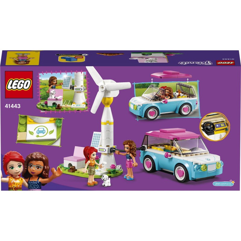 LEGO Friends Ηλεκτρικό Αυτοκίνητο της Ολίβια 41443 - LEGO, LEGO Friends