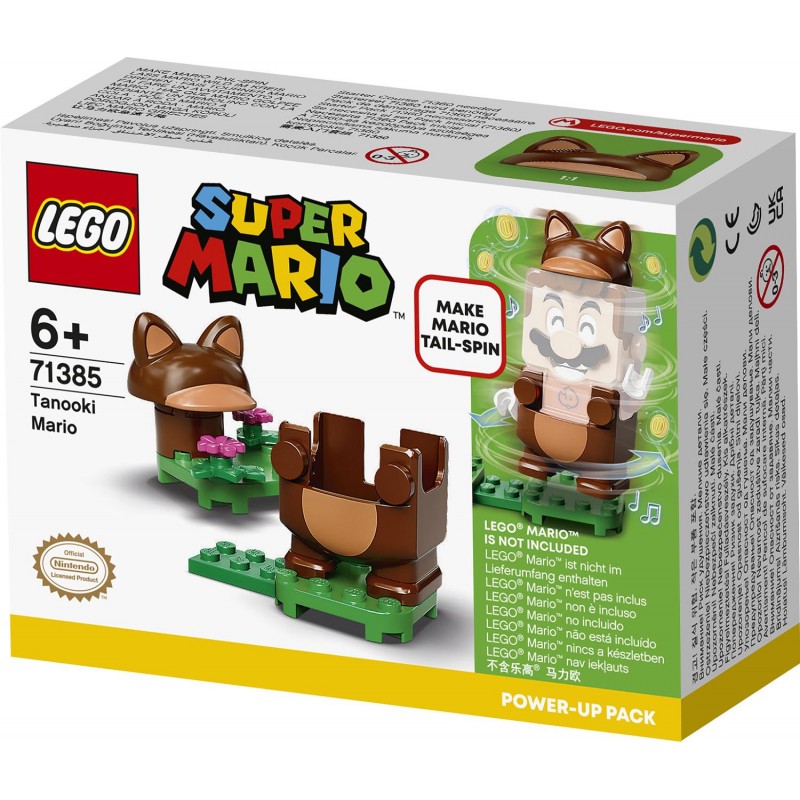 LEGO Leaf Πακέτο Ενίσχυσης Mario Tanooki 71385 - LEGO, LEGO Super Mario