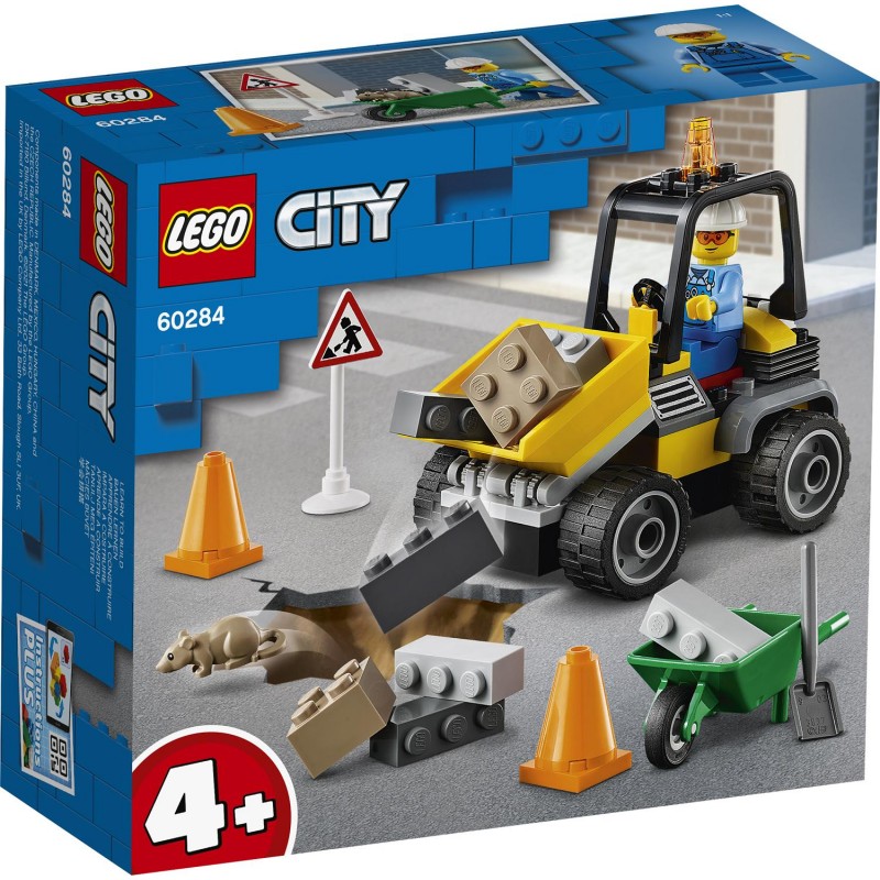 LEGO  City Φορτηγό Οδικών Έργων 60284 - LEGO, LEGO City