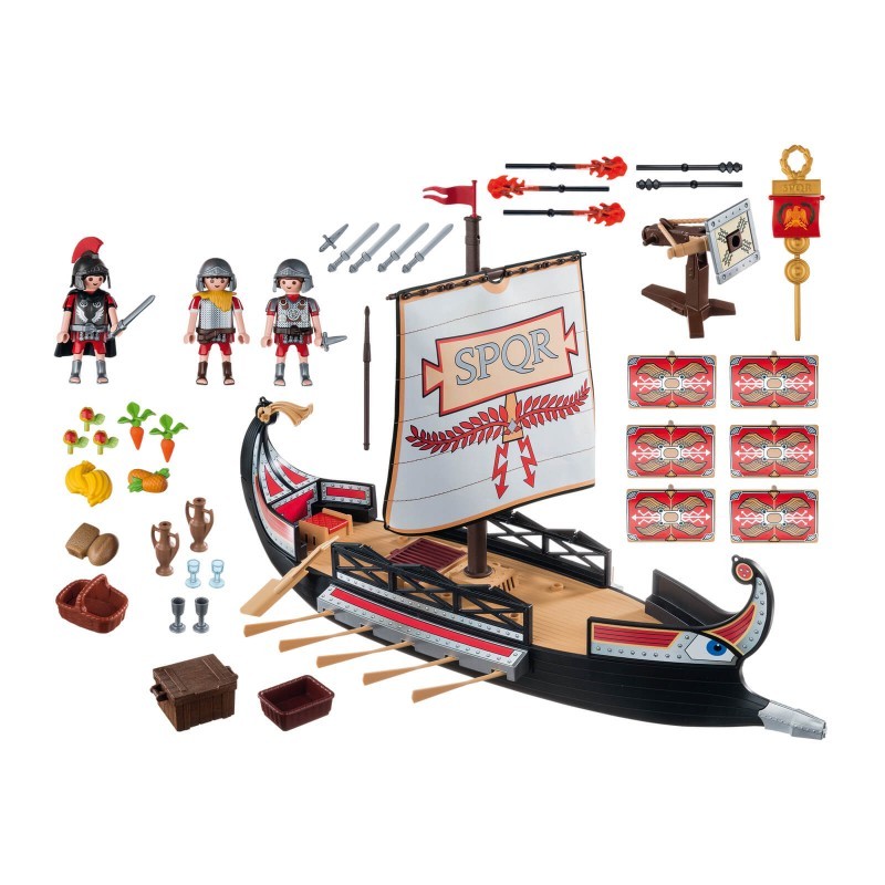 Playmobil Ρωμαϊκή Γαλέρα 5390 - Playmobil, Playmobil History