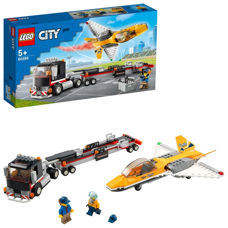 LEGO City Φορτηγό Μεταφοράς Τζετ Αεροπορικής Επίδειξης 60289 - LEGO, LEGO City