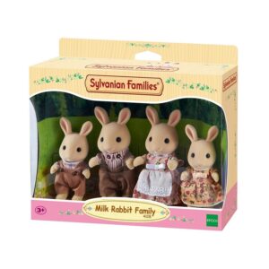 Sylvanian Families: Οικογένεια Milk Rabbit 4108 - Sylvanian Families