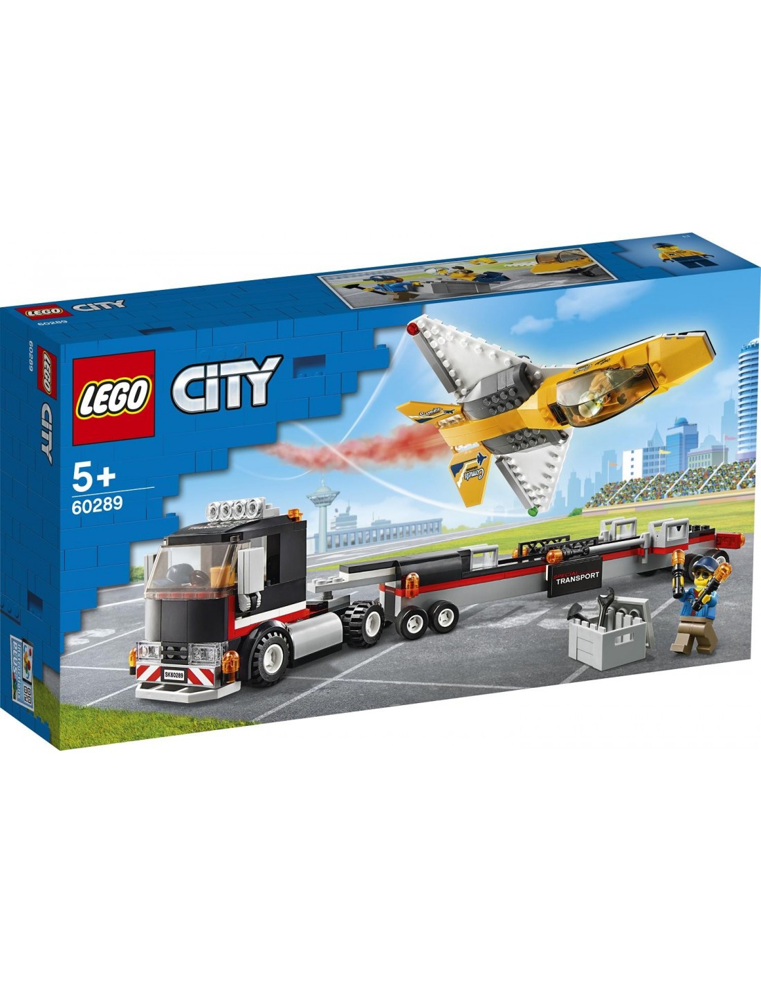 LEGO City Φορτηγό Μεταφοράς Τζετ Αεροπορικής Επίδειξης 60289 - LEGO, LEGO City