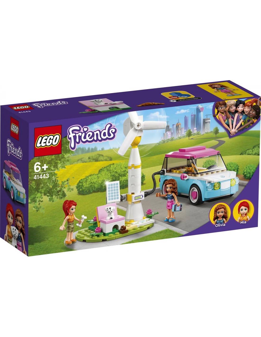 LEGO Friends Ηλεκτρικό Αυτοκίνητο της Ολίβια 41443 - LEGO, LEGO Friends