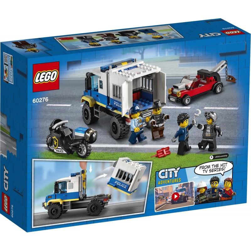 LEGO City Αστυνομικό Όχημα Μεταφοράς Κρατουμένων 60276 - LEGO, LEGO City