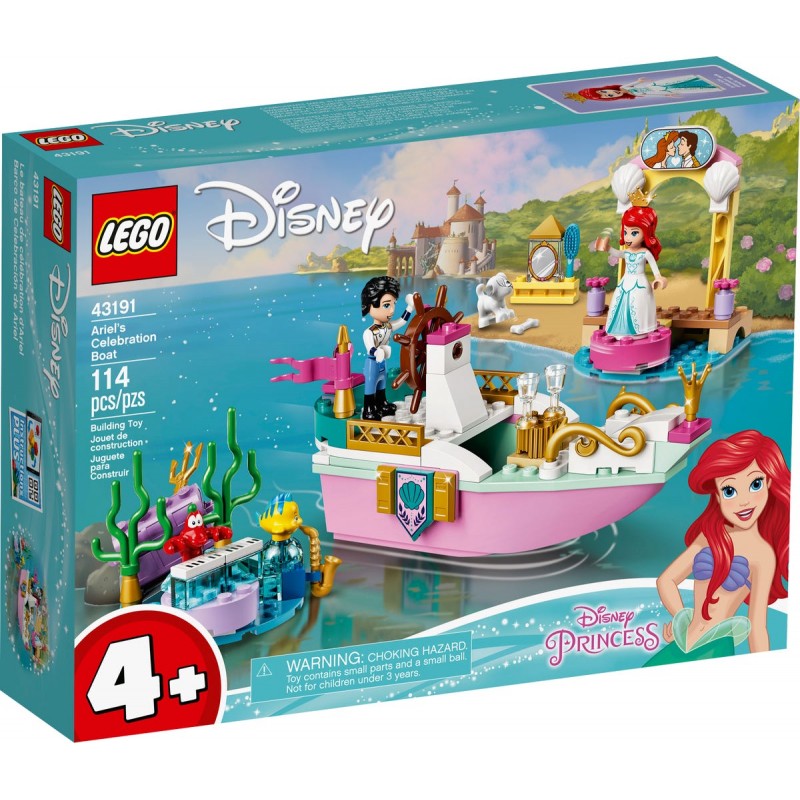 Lego disney princess ariels celebration boat το εορταστικό σκάφος της άριελ 43191 - LEGO, LEGO Disney Princess