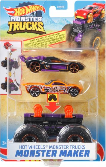 Hot Wheels Monster Trucks Maker GWW13 Σχέδια - Hot Wheels