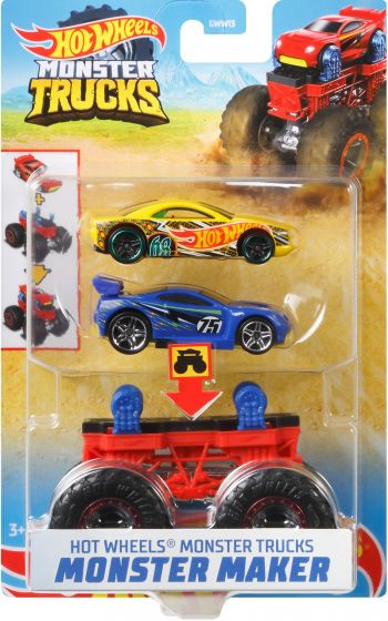 Hot Wheels Monster Trucks Maker GWW13 Σχέδια - Hot Wheels