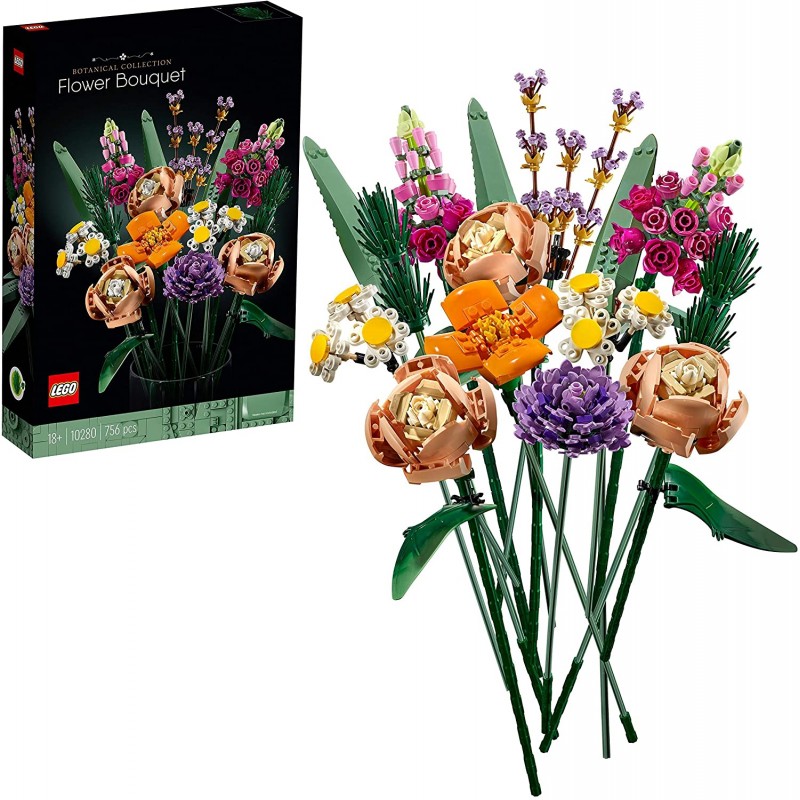 LEGO Creator Expert Flower Bouquet, Artificial Flowers Μπουκέτο Λουλουδιών 10280 - LEGO, LEGO Creator