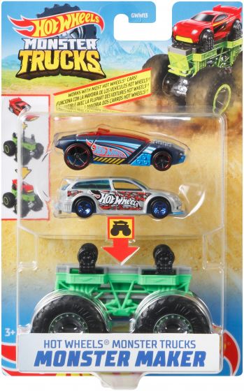 Hot Wheels Monster Trucks Maker GWW13 Σχέδια - Hot Wheels