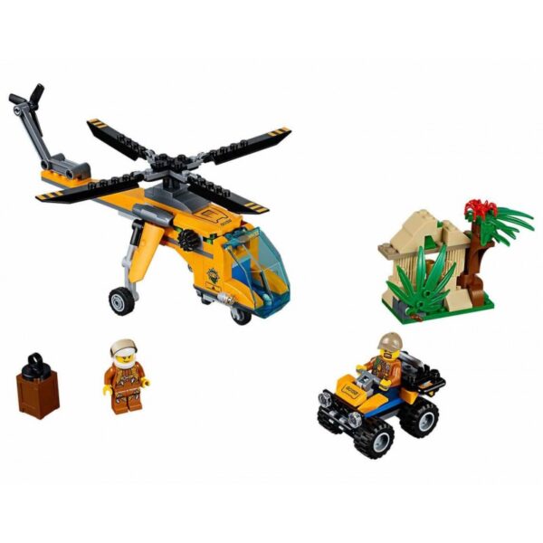 LEGO City Μεταφορικό Ελικόπτερο Της Ζούγκλας 60158 Αγόρι 5-7 ετών, 7-12 ετών  LEGO, LEGO City