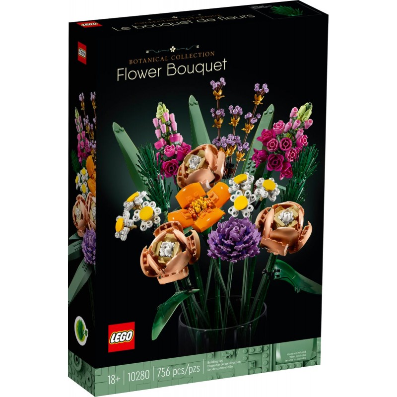 LEGO Creator Expert Flower Bouquet, Artificial Flowers Μπουκέτο Λουλουδιών 10280 - LEGO, LEGO Creator