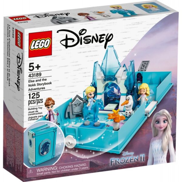 LEGO Disney Frozen 2 Elsa And The Nokk Storybook Adventures 43189 LEGO, Lego Frozen Κορίτσι 5-7 ετών, 7-12 ετών Frozen
