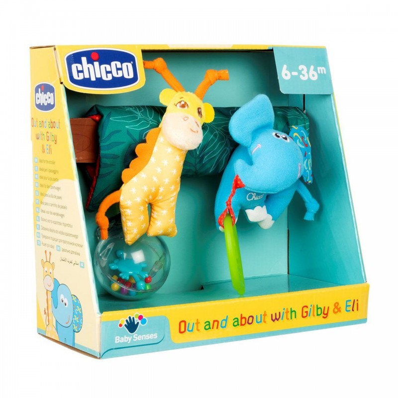 Chicco Out And About With Gilby And Eli Παιχνίδι Καροτσίου Y03-10060-00 - Chicco