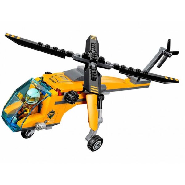  LEGO, Lego City Αγόρι 5-7 ετών, 7-12 ετών LEGO City Μεταφορικό Ελικόπτερο Της Ζούγκλας 60158