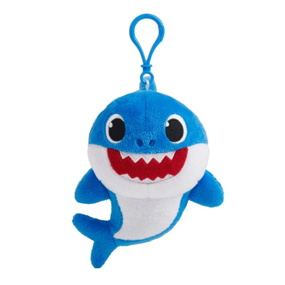 Baby Shark Λούτρινα με Κλιπ και Ήχους 3 Σχέδια BAH09000 - Baby Shark