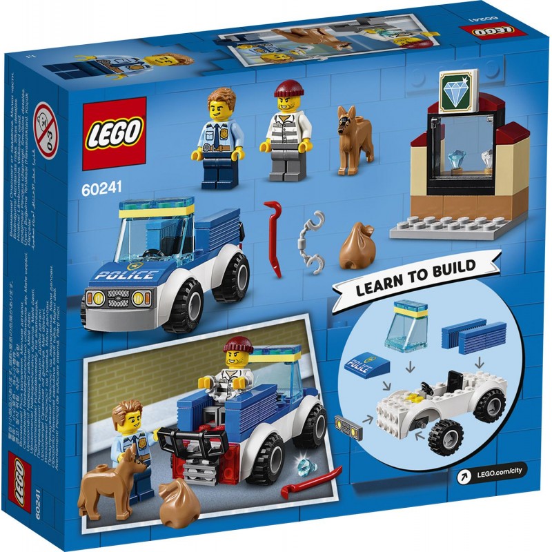 LEGO City Police Μονάδα Αστυνομικών Σκύλων 60241 - LEGO, LEGO City