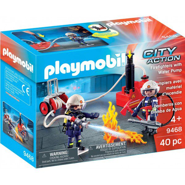 Playmobil Πυροσβέστες Με Αντλία Νερού 9468 - Playmobil, Playmobil City Action