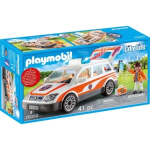Playmobil City LIfe Όχημα Πρώτων Βοηθειών 70050 - Playmobil