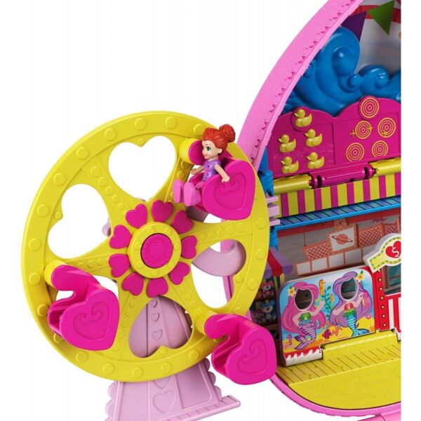 Polly Pocket Κορίτσι 3-4 ετών, 4-5 ετών, 5-7 ετών Polly Pocket Tiny Is Mighty Theme Park Σακίδιο Σετ Παιχνιδιού GKL60