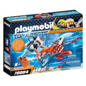 Playmobil Top Agents Υποθαλάσσιο Τζετ Της Spy Team 70004 - Playmobil