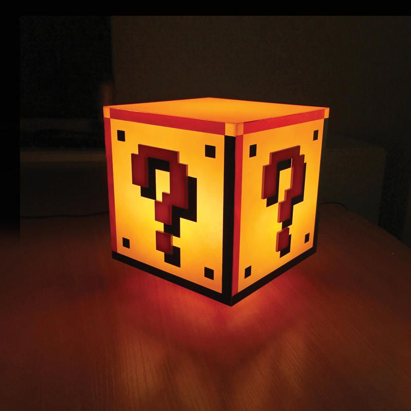 Φωτιστικό Paladone Super Mario Bros - Question Block Light - PALADONE