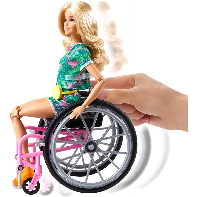 Barbie Fashionistas Με Αναπηρικό Αμαξίδιο GRB93 - Barbie