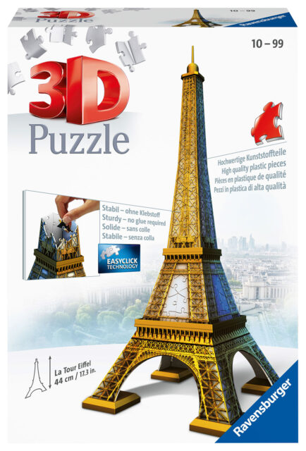 Ravensburger 3D Puzzle Midi 216 τεμ. Ο Πύργος του Άιφελ 12556 - Ravensburger