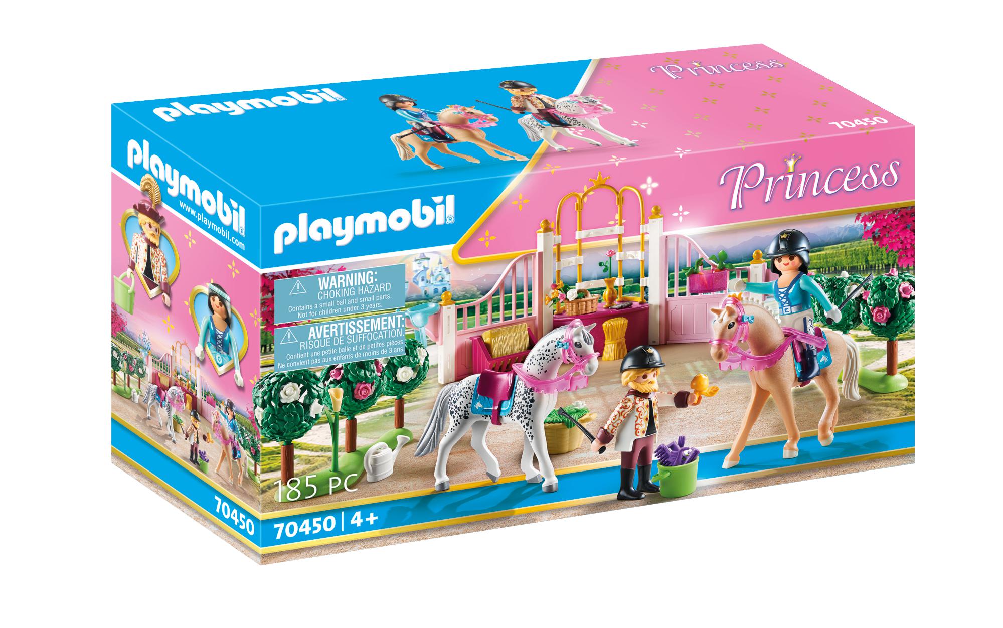 Playmobil Princess Μαθήματα ιππασίας στον βασιλικό στάβλο 70450