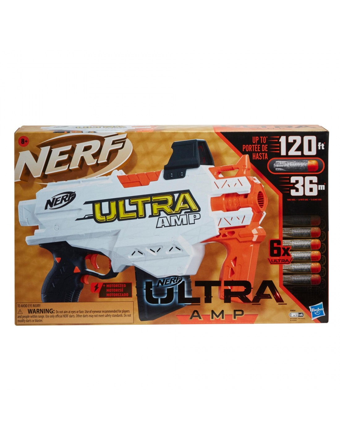 NERF Ultra Amp Motorized Blaster F0954 - NERF