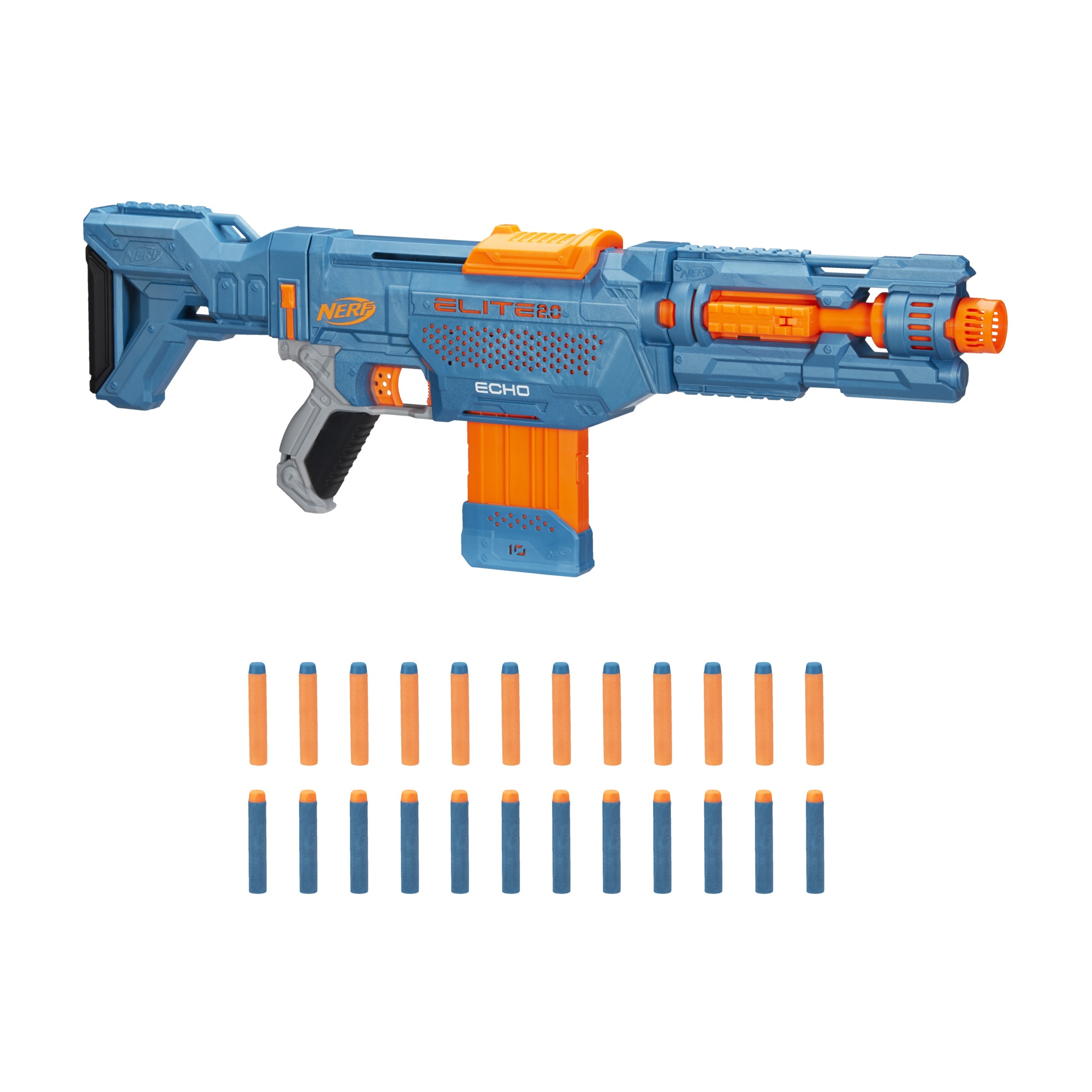 Nerf Elite 2.0 Echo Cs-10 Εκτοξευτής Με 24 Βελάκια E9533 - NERF