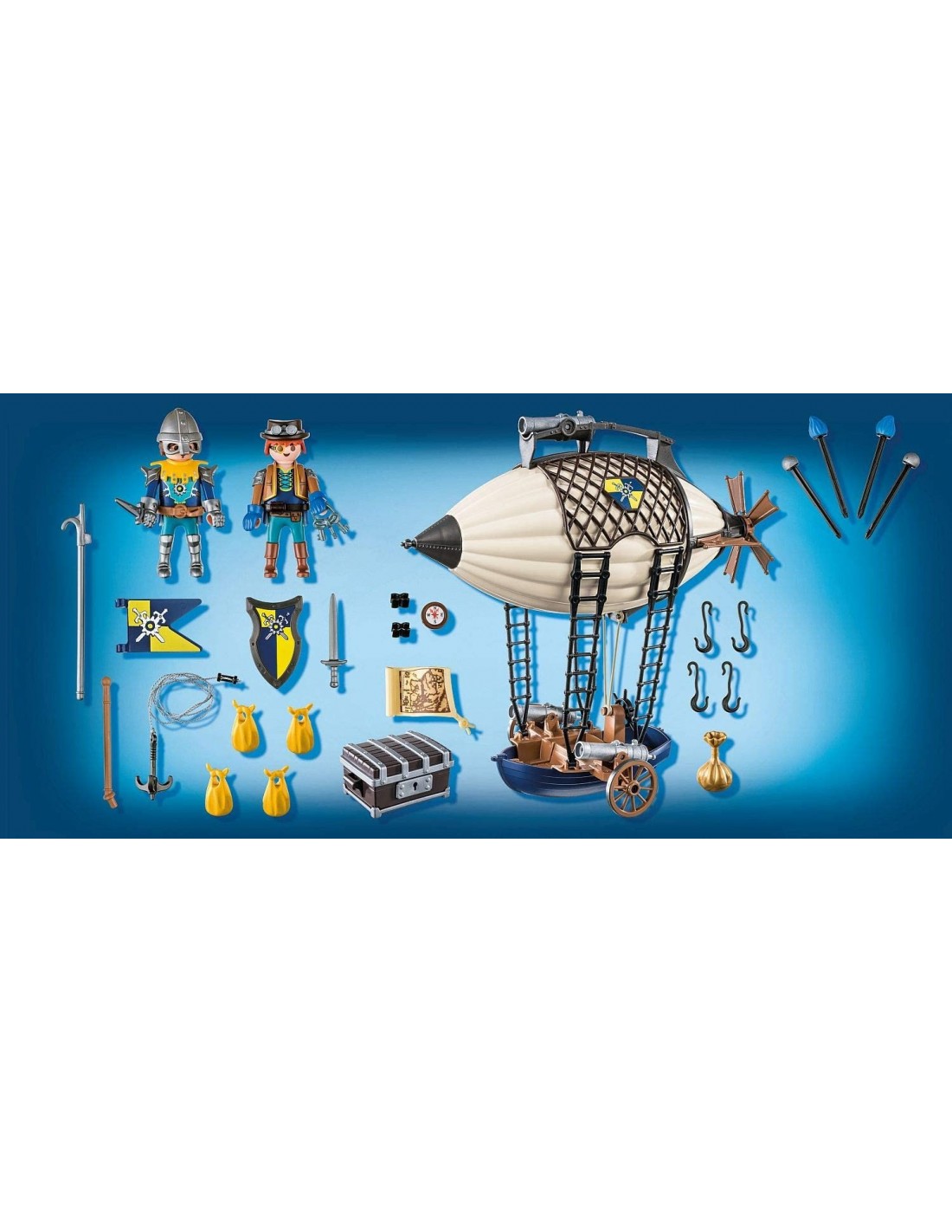 Playmobil Novelmore Ζέπελιν Του Novelmore 70642 - Playmobil, Playmobil Novelmore