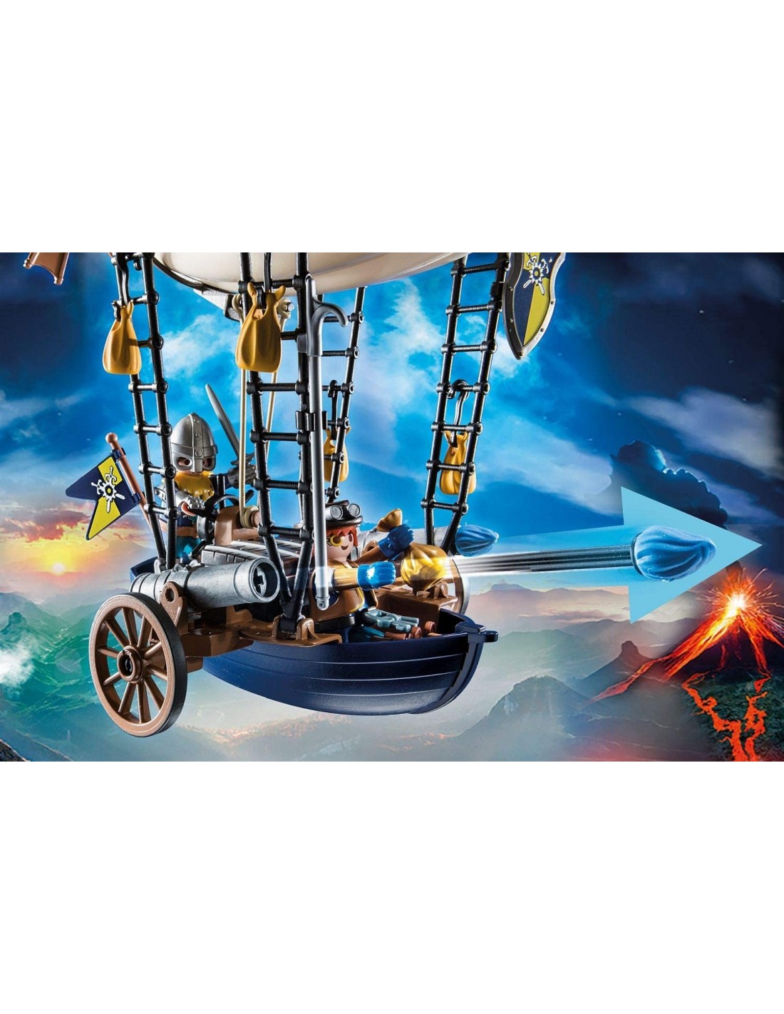 Playmobil Novelmore Ζέπελιν Του Novelmore 70642 - Playmobil, Playmobil Novelmore